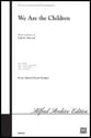 We Are the Children Two-Part choral sheet music cover